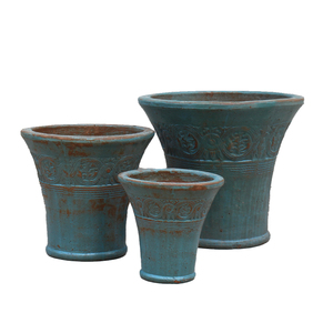 Pots de fleurs décoratifs modernes en céramique, pots de jardin et jardinières avec logo personnalisé, prix de gros - Product Image 1