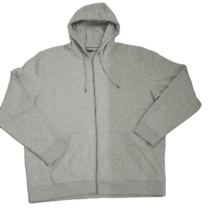 Chaqueta con Capucha de Diseño Otoño-Invierno, Logotipo Impreso Personalizado, Color Sólido, Manga Larga, Ropa de Trabajo, Tela Lavada, 100% Algodón - Product Image 4