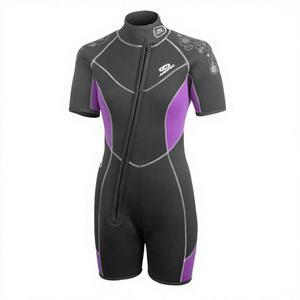 Traje de neopreno Aropec de 2 piezas, 5 mm, sin costuras, semi-seco, completo, para hombre, duradero, para deportes acuáticos, fabricante OEM ODM personalizado. - Product Image 1