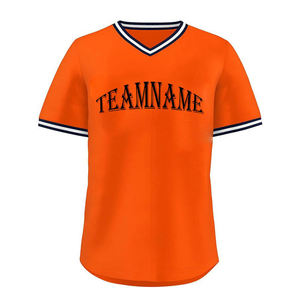 Maillot de baseball à col rond pour homme, pull sport en maille athlétique, tissu léger en maille avec empiècements contrastants, haut de sport urbain - Product Image 5