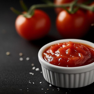 Concentré de purée de tomates indiennes biologiques, fabriqué à partir de tomates fraîchement récoltées, texture épaisse, saveur riche, sans conservateurs ajoutés - Product Image 1