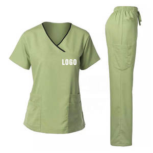 Uniformes Médicos de Alta Calidad, Ecológicos y Ligeros para Doctoras y Enfermeras, Conjuntos de Uniformes de Enfermería con Detección de Agujas, Personalizables para Hospital - Product Image 1