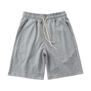 Pantalones Cortos para Hombre, Nuevo Estilo, Moda Casual de Verano, Color Sólido, Talla Grande, Corte Ajustado, Cintura Media, Ropa de Trabajo, 100% Algodón - Product Image 2