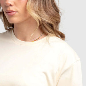 Camiseta de Alta Calidad para Mujer, de Secado Rápido, Antiarrugas, Transpirable y Antibacteriana, Lisa y Teñida - Product Image 4