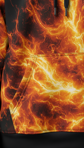 Hoodie unisexe surdimensionné de qualité supérieure pour l'hiver, avec impression intégrale, coupe décontractée, conçu pour les marques de streetwear mondiales - Product Image 6