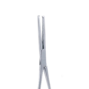 Pinces hémostatiques robustes en acier inoxydable avec mécanisme de verrouillage à cliquet pour procédures médicales - Product Image 3