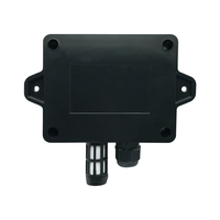 Tzone THT03C Layar LCD Output Analog Pengontrol PLC Waktu Nyata Sensor Suhu 4-20mA Pemancar Suhu dan Kelembaban