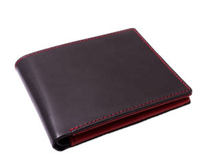 Cartera de cuero para hombre, delgada, con bolsillo seguro para monedas, compartimentos para tarjetas y diseño ligero, ideal para viajes. - Product Image 6