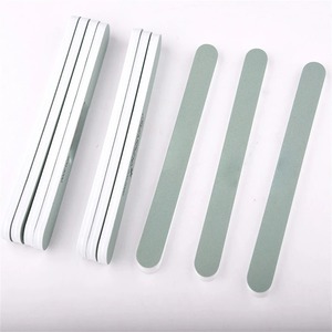 Lima de uñas de cristal de doble cara, 17.9 cm, herramienta reutilizable para el cuidado de las uñas, grano 100, patrón recto, lima pulidora, 25 unidades - Product Image 4