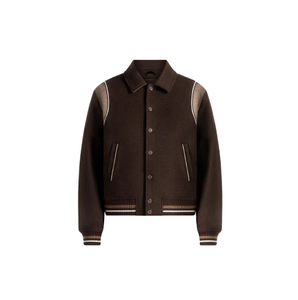 Chaqueta Varsity para Hombre, Cuerpo y Mangas de Lana, Cierre de Botones, Ropa de Invierno, 100% Lana Melton, Chaqueta Letterman Personalizada - Product Image 1