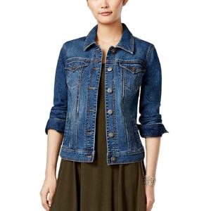 Proveedor de Bangladesh, Chaqueta Vaquera de Moda con Logotipo Personalizado al por Mayor, Chaqueta Vaquera Vintage de Invierno para Mujer, Abrigos Vaqueros para Mujer, Chaquetas Vaqueras de Primera Calidad - Product Image 1