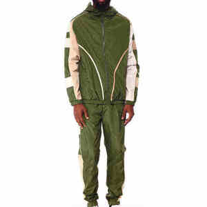 Ensemble de survêtement de jogging coupe-vent pour homme de haute qualité à prix abordable - Product Image 4