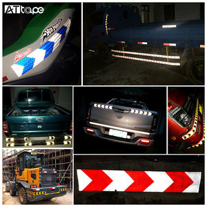 Autocollant réfléchissant pour voiture, bande adhésive pour vélo, moto, jante de moto, auto-adhésif, décoration DIY, feux d'avertissement - Product Image 6
