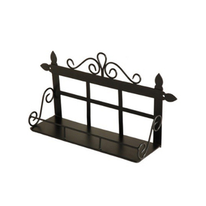 Étagère murale en métal et bois - Product Image 6