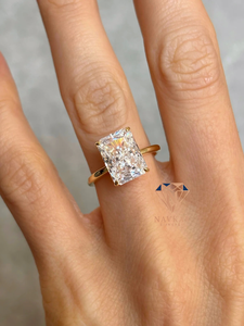 Most Selling Moissanite <b>Diamond</b> <b>Ring</b> 925 Silver Engagement <b>Ring</b> for Women Wedding Jewelry Available At Affordable Price - Product Image 3