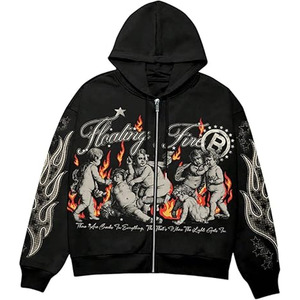2026/2027 Mens Black Classic Pullover <b>Hoodie</b> 100% Cotton Winter <b>Plain</b> Dyed Breathable Quick Dry Pocket for Everyday Casual Wear - Product Image 6