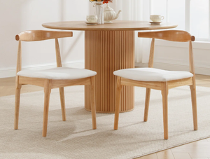 Silla de Madera Contemporánea con Asiento Acolchado Suave, Mueble Moderno para Sala de Estar o Comedor, Calidad Comercial, Precio de Fábrica - Product Image 1