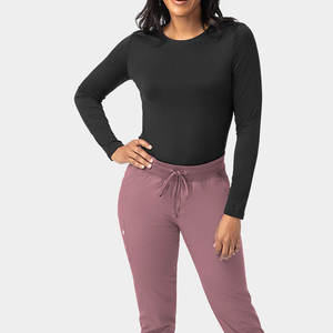 Nursing Undershirts for <b>Scrubs</b> Lightweight Cotton Shirts for Hospital Daily Wear - Product Image 4