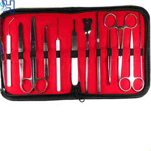 ชุดเครื่องมือผ่าตัดสำหรับนักเรียน DR Instruments OEM พร้อมโลโก้สั่งทำพิเศษ วัสดุเหล็กกล้า ราคาโรงงาน ใช้เป็นพื้นฐานสำหรับเครื่องมือผ่าตัด - Product Image 1