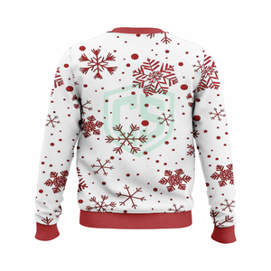 OEM 2026 <b>Christmas</b> Eco-Friendly Embroidered Front Crew Neck Streetwear <b>Sweatshirt</b> <b>Women</b> Plus Size Casual Long Sleeve Knitted Hip - Product Image 2