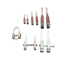 Ensemble d'appliqueurs de pinces microvasculaires en acier inoxydable, instrument chirurgical manuel, support de pince veineuse pour neurochirurgie, Classe I - Product Image 1