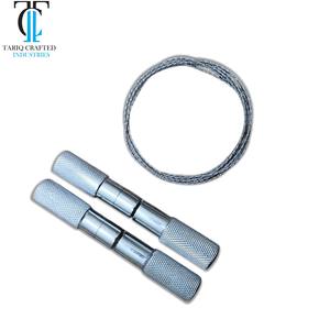 Cable obstétrico veterinario reutilizable de acero inoxidable con mango de alambre TARIQ CRAFTED INDUSTRIES - Product Image 3