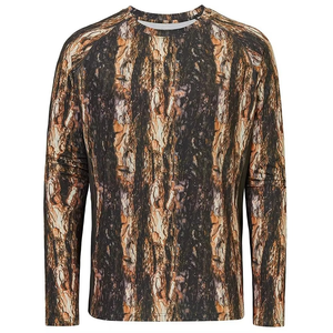 Camiseta de Caza de Camuflaje Personalizada con Sublimación Completa Forestal para Hombre, Camisetas Ligeras de Camuflaje para Hombre, Camiseta de Caza de Manga Larga - Product Image 4