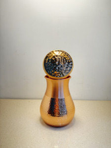 Hammered Copper Water Bottle Handcrafted Ayurvedic Bedside Carafe Sustainable Eco-Friendly Drinkware In Cheap Price - Product Image 2