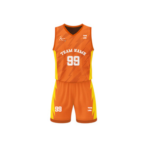 Conjunto de Uniforme de Baloncesto Personalizado, Malla de Poliéster que Absorbe la Humedad, 150 GSM, Camiseta y Pantalones Cortos para Juego, Ropa Deportiva de Equipo, Amazop Industries - Product Image 1