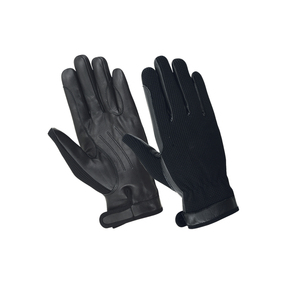 Wholesale Real Leather Horse Riding Gloves Handcrafted Breathable Waffle Cotton <b>Back</b> Equestrian Sportswear All Season Unisex - Product Image 1