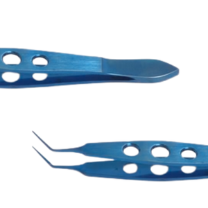 คีมผูกสายตาแบบแมนนวล Surtechs McPherson Micro ปลายโค้ง 7 มม. แท่นผูก 11 ซม. ไทเทเนียม - Product Image 5