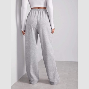 Pantalones Jogger de Algodón Personalizados al por Mayor para Mujer, Estilo Oversize, Streetwear, Holgados, Lisos, en Oferta - Product Image 5