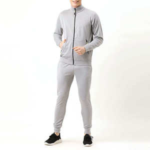 Solid Color Oem Custom Design Wholesale Supplier Bulk Order Fashion Cozy Daily Wear Fleece Suit Manufacturer <b>Tracksuit</b> - Product Image 3