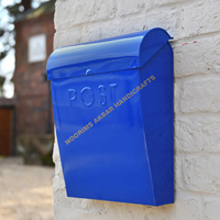 Boîte aux lettres murale en acier galvanisé, casier à colis robuste, antirouille, antivol, pour immeubles et bureaux