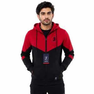 Breathable Custom Fleece-Lined Cotton <b>Hoodie</b> with <b>Soft</b> Touch Warm Fit for Casual Outdoor Wear OEM & Woven Label Branding - Product Image 1