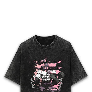 Camisetas Oversize de Algodón 100% con Lavado Ácido, Diseño Personalizado, Unisex, Estampadas, de Fábrica Pakistaní Confiable, para Seis Estaciones - Product Image 5