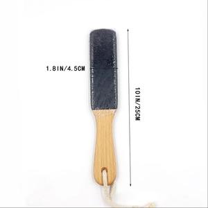 Lima para pies, material de madera de haya, cómoda, antideslizante, duradera, para eliminar piel muerta, pulir pies y raspar callosidades - Product Image 2
