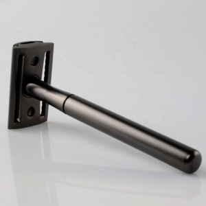 Maquinilla de Afeitar de Seguridad Reutilizable para Hombre, de Acero Inoxidable, de Doble Filo, Manual, para Recortar la Barba y Eliminar el Vello Facial - Product Image 2