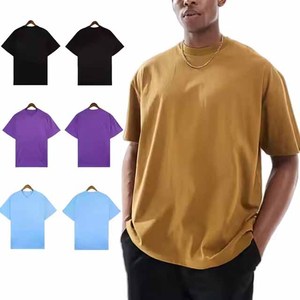 เสื้อยืดผู้ชายทรงสลิมฟิต คอตตอน 95% ผสมอีลาสเทน 5% ชายเสื้อโค้งยาว คอกลม เหมาะสำหรับออกกำลังกาย ฟิตเนส ขายส่ง OEM - Product Image 5