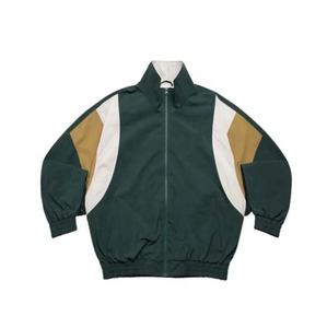 Chaqueta Cortavientos Personalizada para Hombre con Bloques de Color, Cuello Alto, Cierre de Cremallera, Estilo Deportivo, Resistente al Viento, Carcasa de Poliéster - Product Image 1