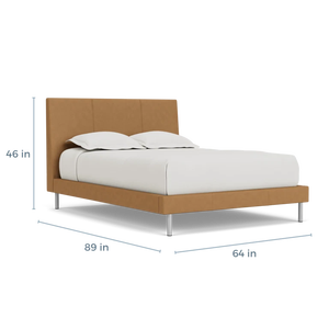 Wholesale Modern Mission Solid Wood <b>Bed</b> | Architectural Lattice Grid Pattern Platform <b>Bed</b> - Product Image 4