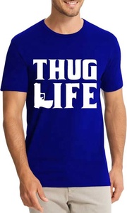 T-shirt pour homme de qualité supérieure 100% coton pré-rétréci pré-lavé écologique coupe classique Top vente Impression personnalisée filé à l'anneau - Product Image 5