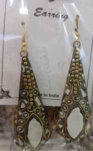 Moda personalizada Huggie pendientes estilo bohemio mosaico por La India - Product Image 2