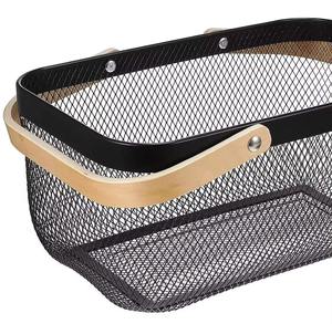 Modern Decorative Wire Metal Fruit <b>Basket</b> For Kitchen Countertop Fruit <b>Storage</b> Strong Steel Fruit Holder For Apples - Product Image 2