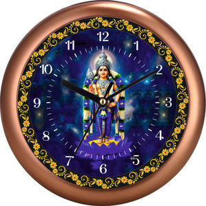 Horloge murale personnalisée de style temple doré, dernière collection, pour la décoration du salon, édition du Nouvel An chinois et de la remise des diplômes - Product Image 6