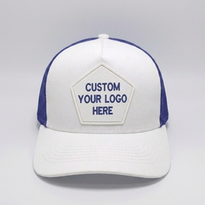 Gorra Trucker Personalizada de 5 Paneles con Malla Trasera, Unisex, Decoración con Logotipo, Cierre Ajustable, OEM, ODM, Marca Privada, Venta al Por Mayor, MOQ Bajo - Product Image 1