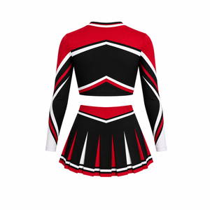 Conjunto de Uniforme de Animadora a la Moda con Combinaciones de Colores Atrevidas, Material Ligero y Personalización Profesional para Equipos - Product Image 2