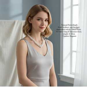 Collar de Perlas Naturales de Agua Dulce - Product Image 4