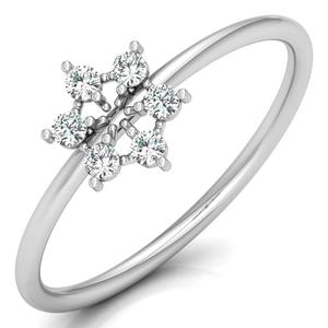 Anillo de compromiso de oro con diamantes cultivados en laboratorio de 9K y 18K, anillo de dedo de diamante de corte brillante, anillos de piedra de nacimiento hechos a mano, accesorio diario - Product Image 2