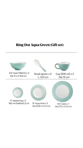 Exquisite Light Luxury Premium Bone China Tableware with Gold-painted Palace <b>Ring</b> Dot pattern for Gift and Home use - Product Image 3